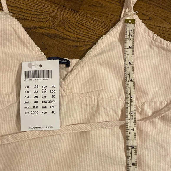 Brandy Melville pink babydoll top - Picture 6 of 6